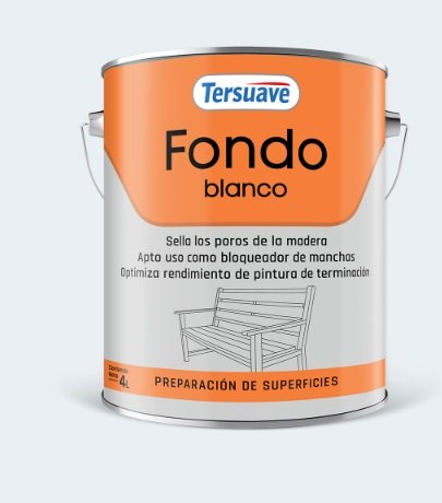 FONDO BLANCO MADERA 4LTS TERSUVE